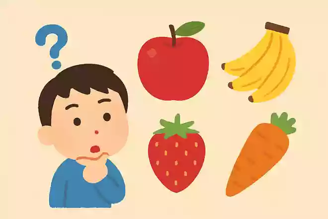 果物ではない食べ物はどれ?