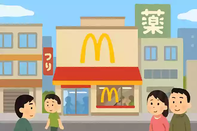 昭和46年、日本で初めてのマクドナルドが開店した場所はどこ?