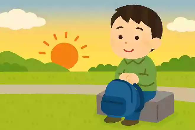朝から外で待っているとくれるものは何でしょうか?