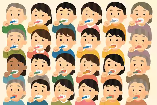 同時に歯磨きをする人数