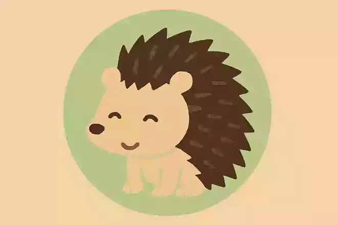 ハリネズミは針をもっている。○か×か?