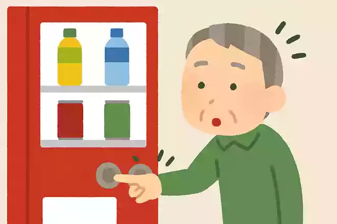 自販機のボタンを左右同時に押した場合、どちらの商品が出てくるでしょうか?