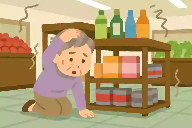 スーパーマーケットで大地震があった時に身を守る方法とは?