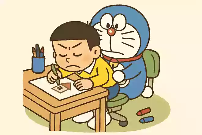 なにかしようと思ったら、そのことだけに夢中にならなくちゃだめだドラえもん