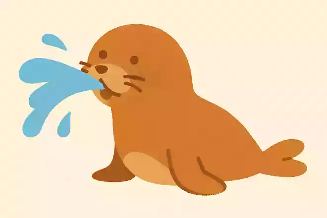 水を吐き出していそうな動物はなんでしょうか?