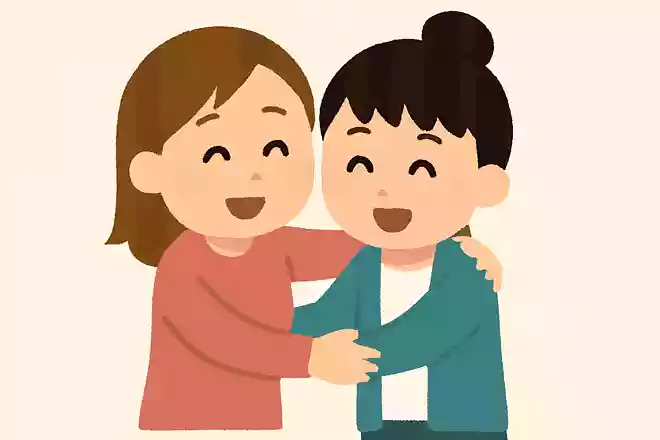 出会ったときはこんなに仲良くなるなんて思ってなかったけど、これからも ずっと仲良しだからね!