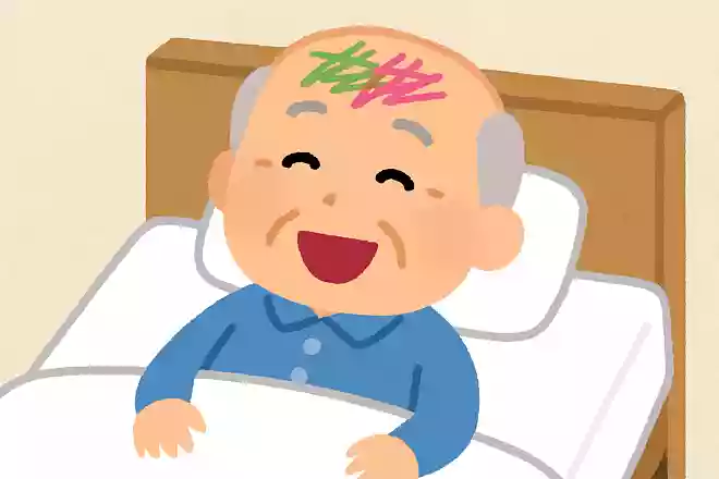 太郎君は寝ている間に落書きをされたが、喜んだ。なぜでしょう