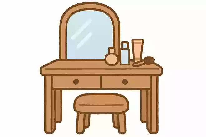 「鏡台」は、今はなんと呼ばれているものでしょう?
