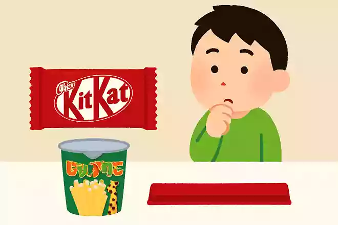 キットカットとじゃがりこ、長いのはどっち?