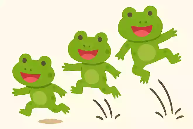 かえるぴょこぴょこ三ぴょこぴょこ あわせてぴょこぴょこ六ぴょこぴょこ