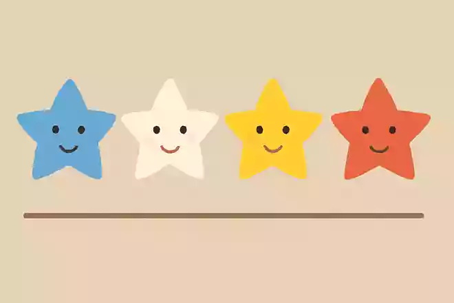 星の色は表面温度と関係している