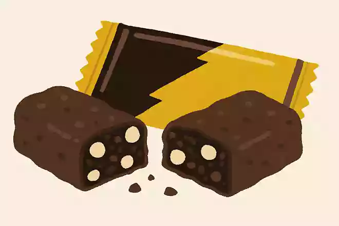 愛知県の銘菓「ブラックサンダー」。何のお菓子?