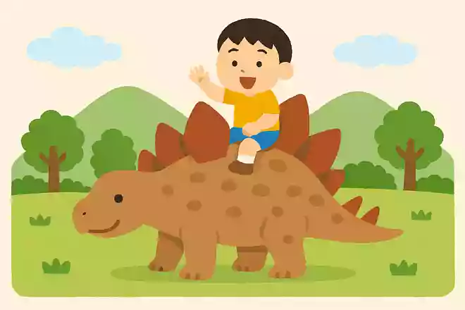 ステゴサウルスの背中の板は何に使うの?