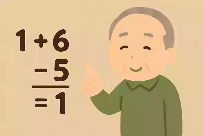 5+2-6=1この式の「5」「+」「2」「-」「6」の内、二つだけ動かして式を完成してください。