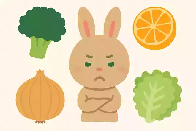 ウサギが苦手な食べ物は?