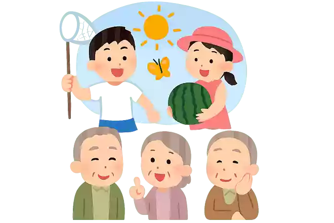 昔の夏休みの思い出