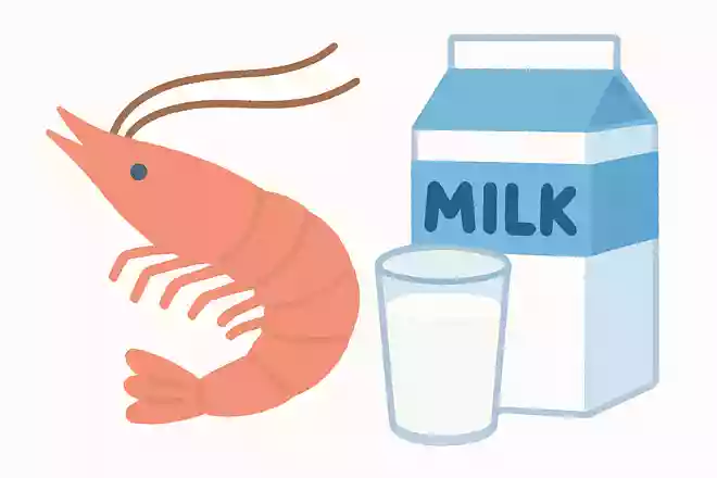 桜エビには牛乳の約6倍のカルシウムがある