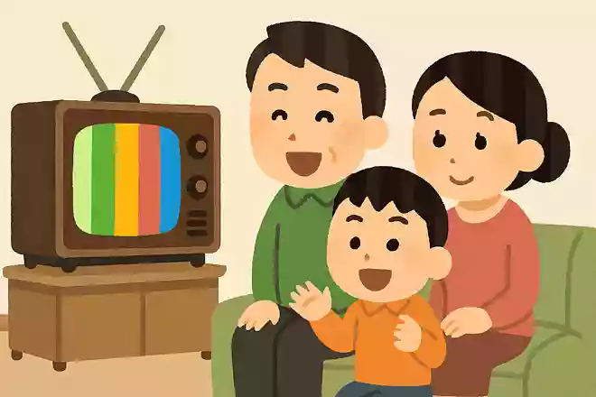 昭和35年家庭用のTVに革命が起きました。TVの画面はどうなったのでしょうか?