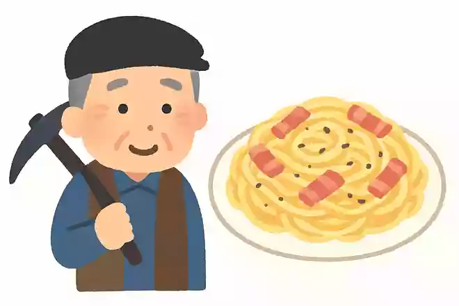 カルボナーラはイタリア語でどのような意味でしょうか?