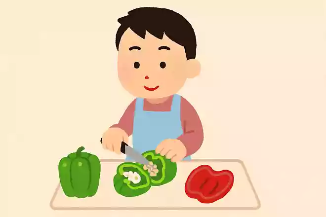 ピーマンの苦味を抑えたいときはどのような切り方をするのがいいでしょう?