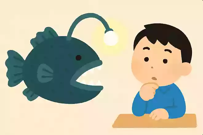 チョウチンアンコウのチョウチンが光るのはなぜ?