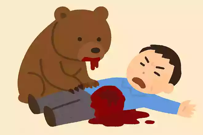 一度人間を襲ったクマは、人間の肉の味を覚える