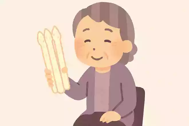 日光を浴びずに育ったアスパラガスは何色になるでしょうか？