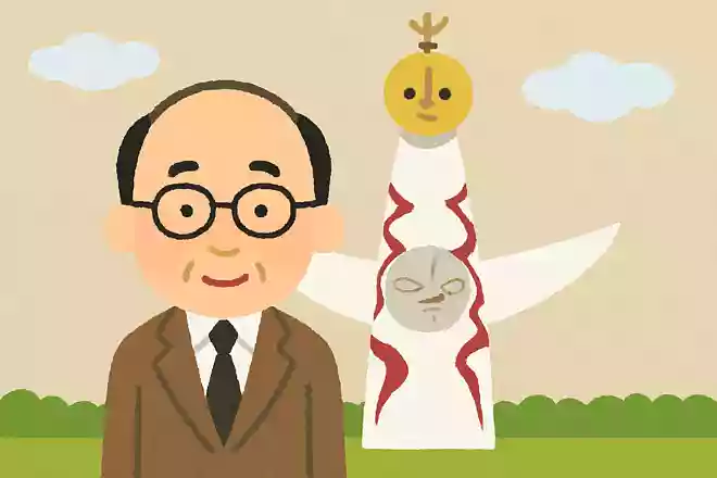 昭和45年に開催された大阪万博を象徴する「太陽の塔」をデザインしたのは?