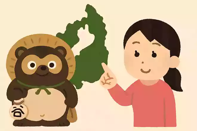 たぬきの置物や信楽焼で有名な都道府県はどこでしょうか?