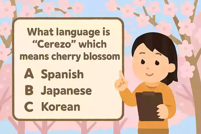 桜を意味する「セレッソ」は何語?