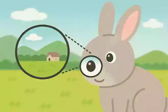 ウサギの視力はどれくらい?
