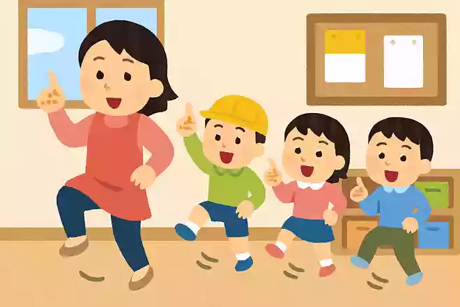 スキップと10回行ってください
