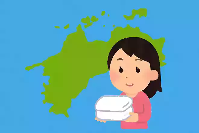 日本で最大のタオルの名産地の今治市がある都道府県はどこでしょうか?