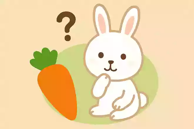 ウサギはにんじんが好き。○か×か?