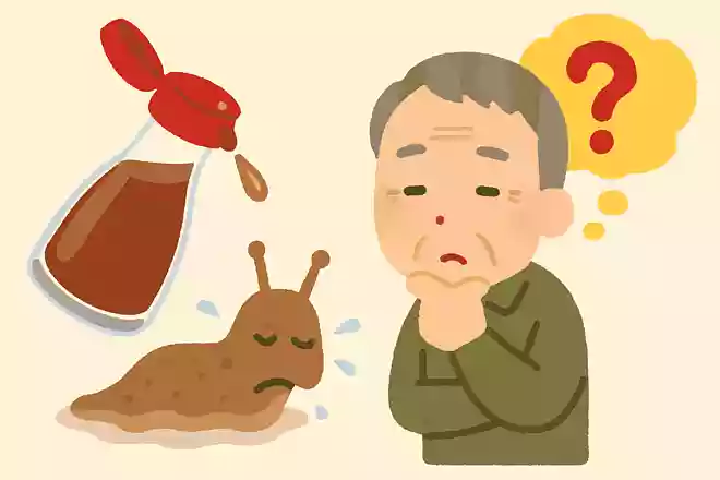 塩以外にナメクジがかけられると、縮んでしまう調味料はなんでしょうか?