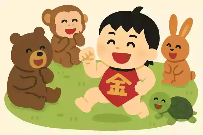 金太郎が山の動物たちとしていた競技は何でしょうか?
