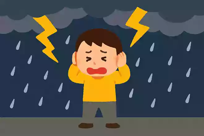 雷が鳴っているときにお風呂に入るのは危険