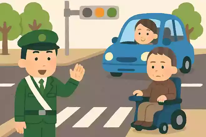 電動車椅子のシニアカーは、車両扱いになる?