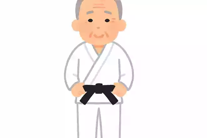 柔道は段位によって締める帯の色が違います。一番上位の段の人が締める帯の色は何色でしょうか?