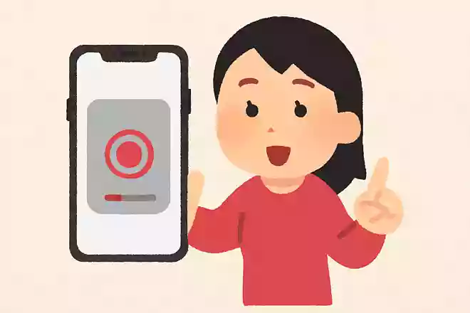 画面の動画を録画できる
