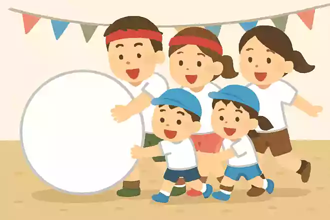 五人六脚大玉ころがし