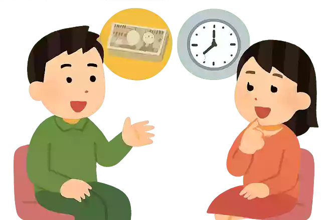 お金 or 時間、どちらかにルーズな人ならどっちと付き合う?