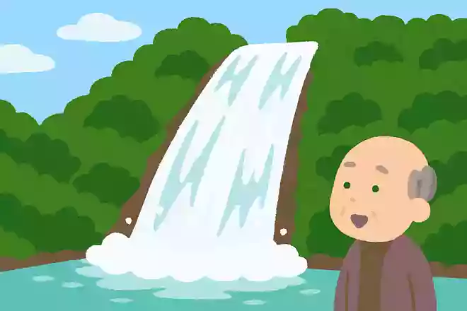 湯滝の幅は、何メートルくらいでしょうか?