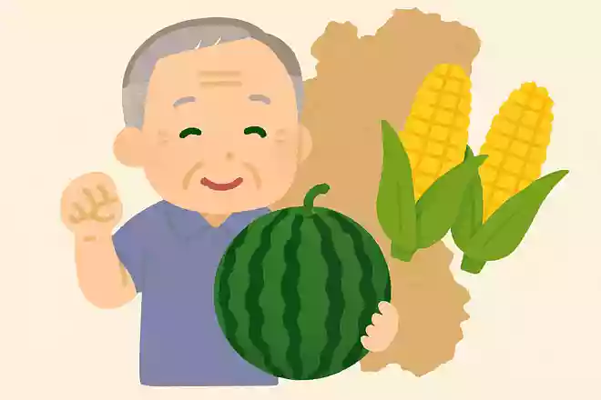 岐阜県で、夏に栽培される有名な農産物は?