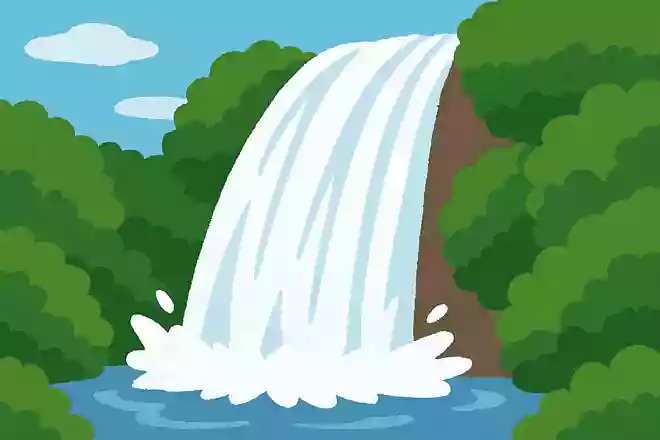「湯滝」が創られたのは、何年前でしょうか?