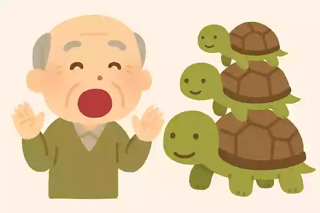 親亀、子亀、孫亀