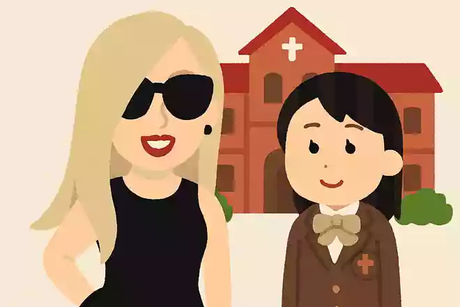 ガガさんの出身校である名門お嬢様学校「セイクリッド・ハート・スクール」でガガさんと同級生だった有名人は誰?