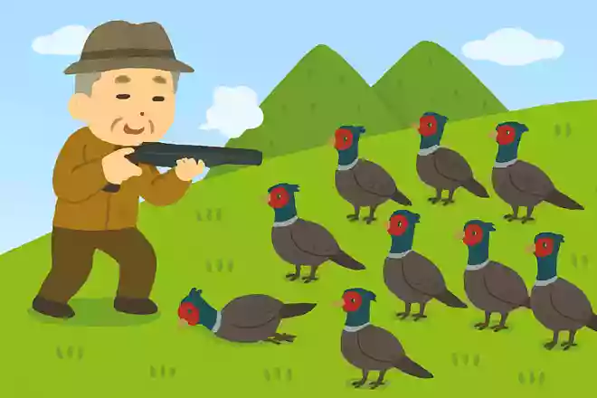 山でキジが10羽いました。猟師が鉄砲で1羽仕留めると、何羽のキジが残っているでしょうか?