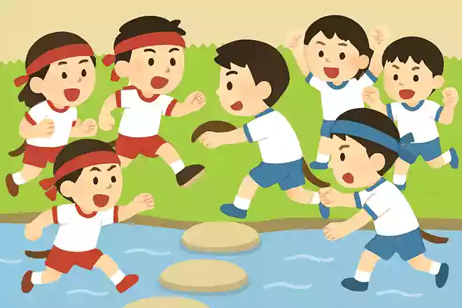 川渡りしっぽ取り
