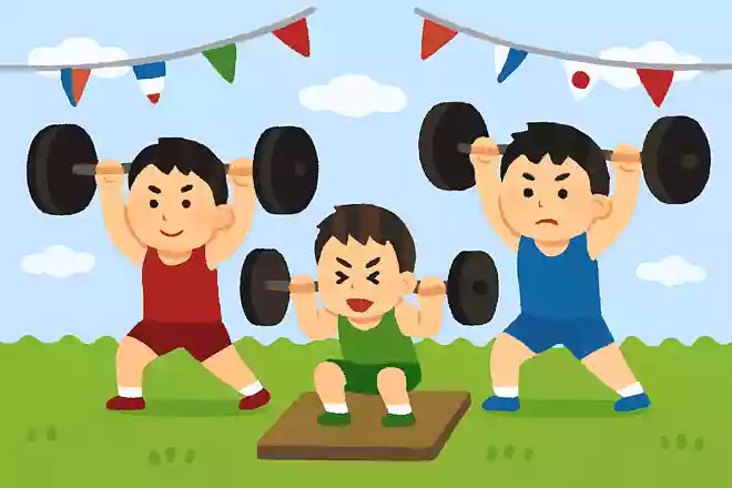 ウェイトリフティング競争